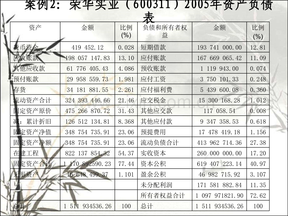 财务分析——资产负债表分析案例PPT.ppt_第2页