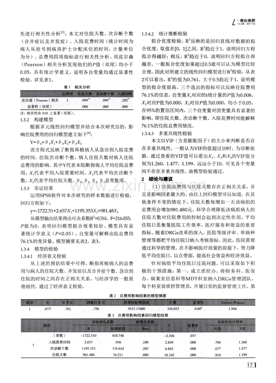 基于DRGs的某院断指再植患者住院费用影响因素分析和对策建议.pdf_第2页