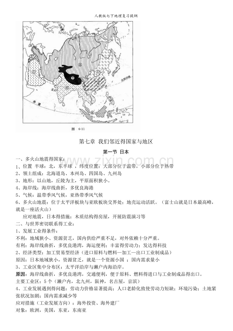 人教版七下地理复习提纲.doc_第3页