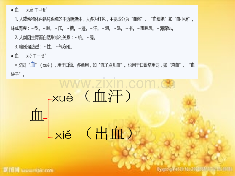 北师大版二年下-多音字1--6单元.ppt_第2页