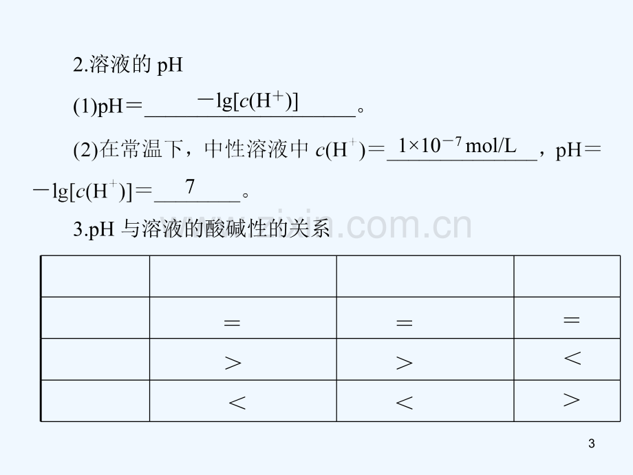 溶液的酸碱性和ph-PPT课件.ppt_第3页