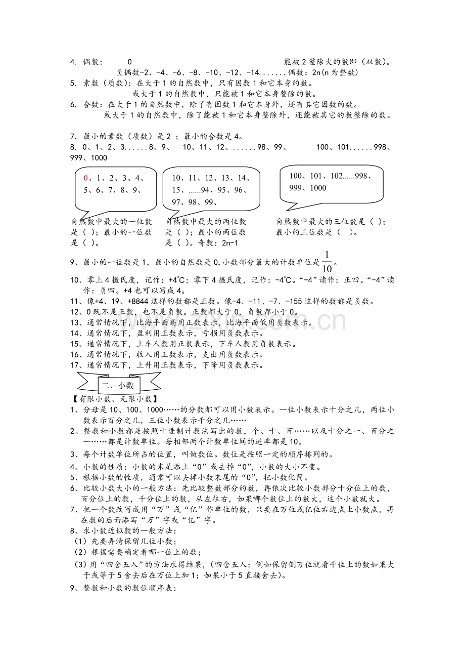新苏教版小学数学总复习基础知识.doc_第2页