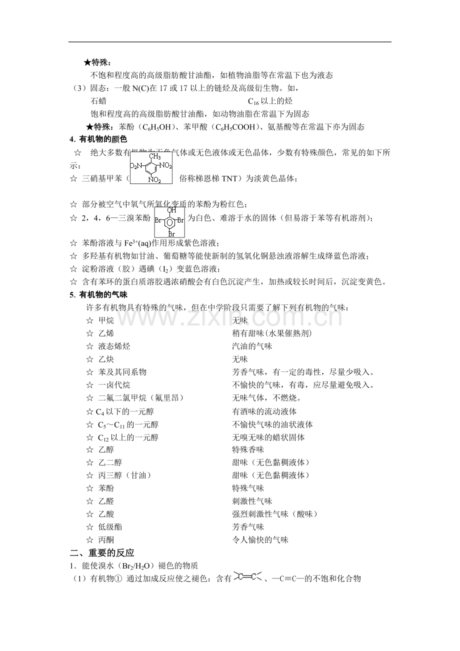 苏教版-选修5《有机化学基础》知识点总结.pdf_第2页