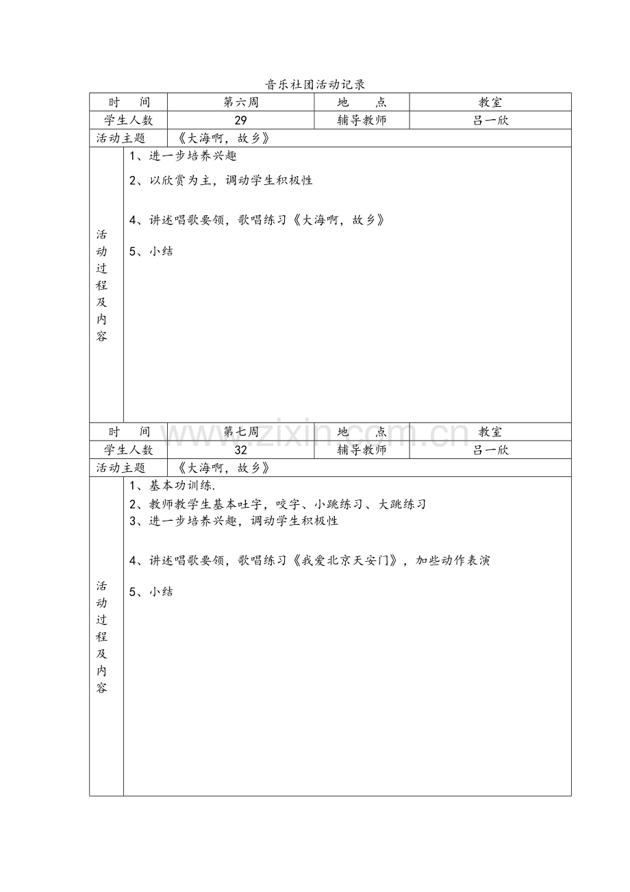 音乐社团活动记录.doc_第3页