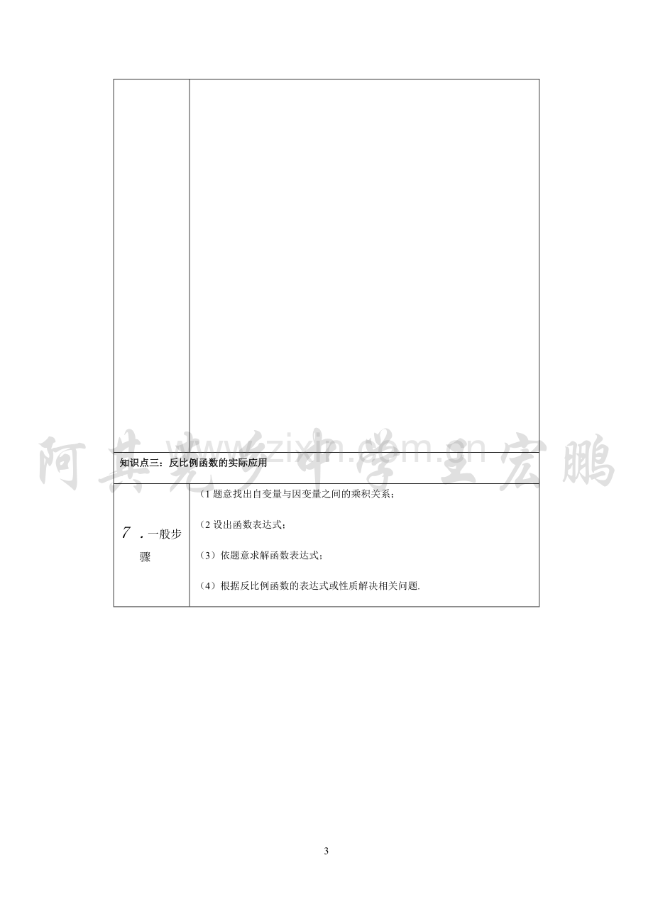 人教版数学九年级下册知识点总结.pdf_第3页