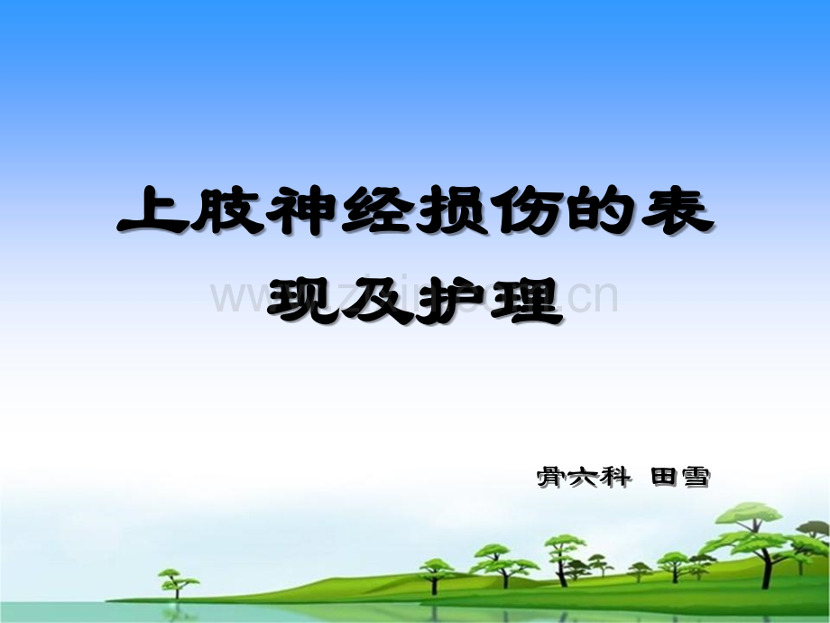 上肢神经损伤的表现及护理-PPT.ppt_第1页