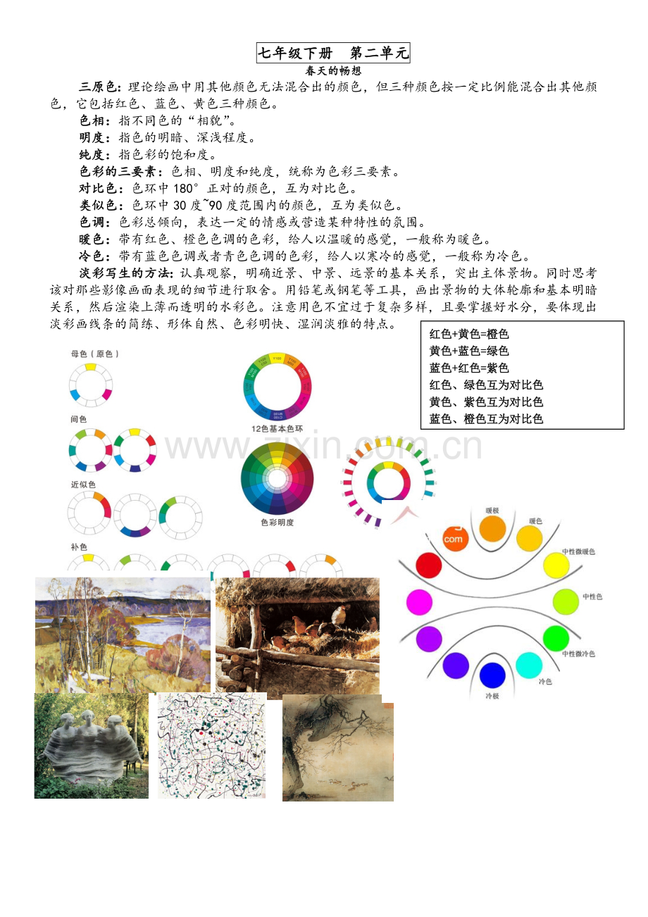 新人教版初中美术中考美术重点.doc_第2页