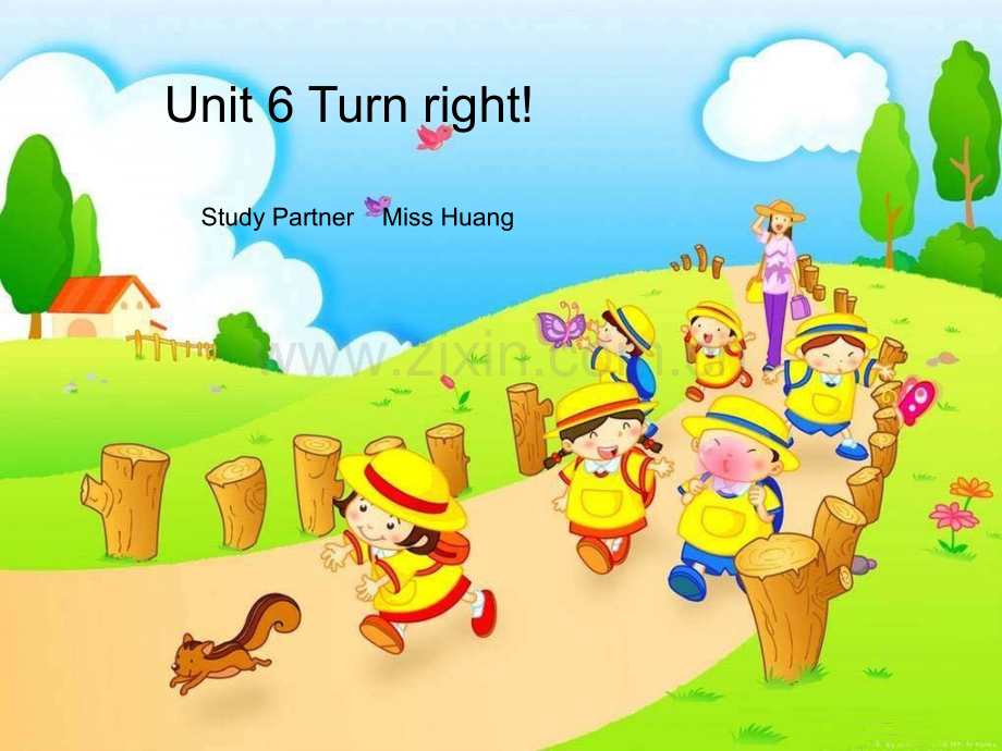 湘少版四年级英语《Unit-6-Turn-right》ppt课件.ppt_第1页