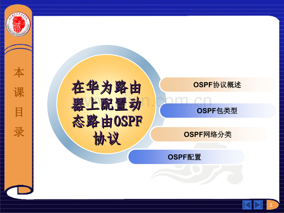 华为路由器配置动态路由OSPF协议.ppt_第2页