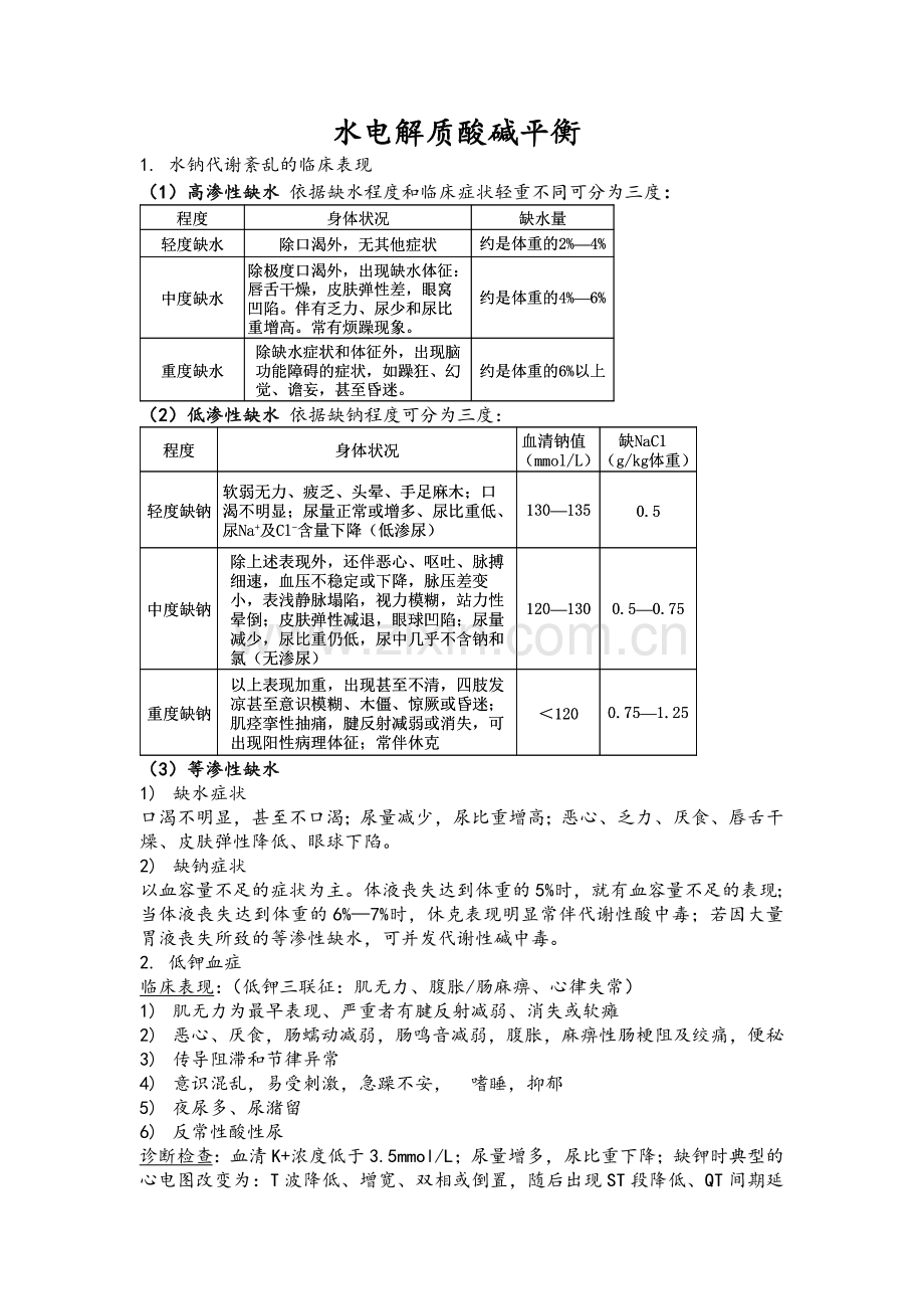 外科护理学重点(整理版).doc_第1页