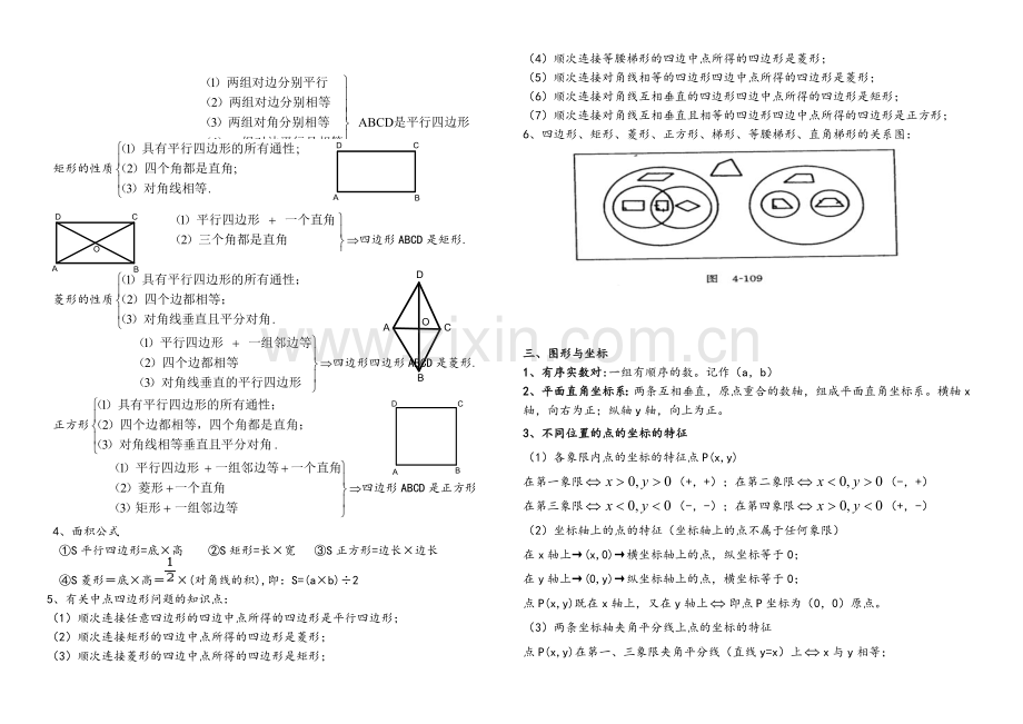 新湘教版八年级下数学知识点大全.doc_第2页