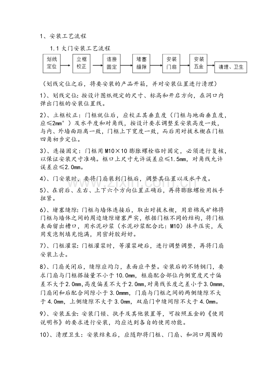 大门施工组织设计.doc_第2页