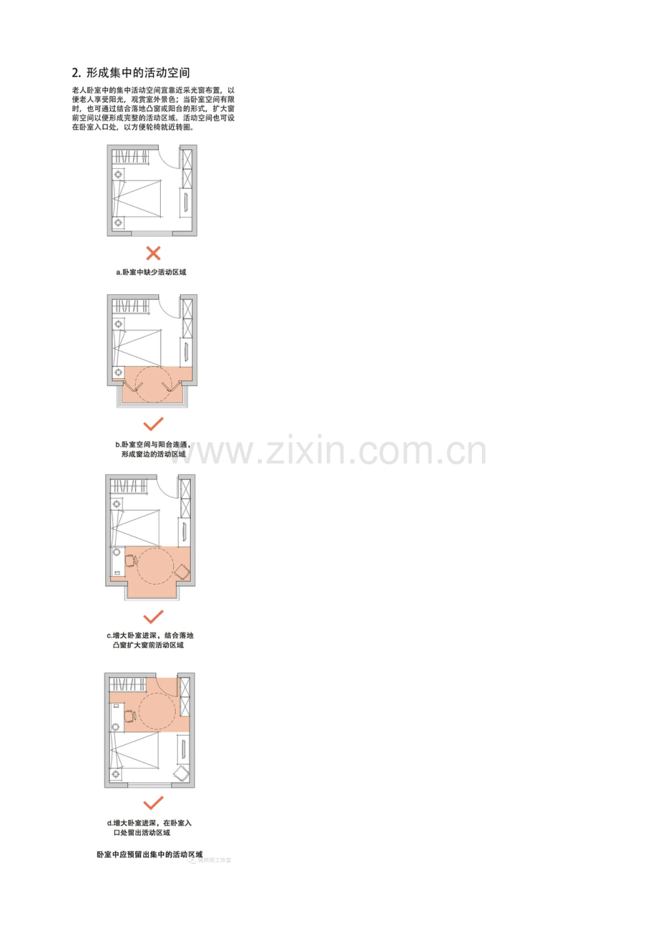 养老住宅卧室、客厅、厨房等设计要点(最强干货).doc_第3页