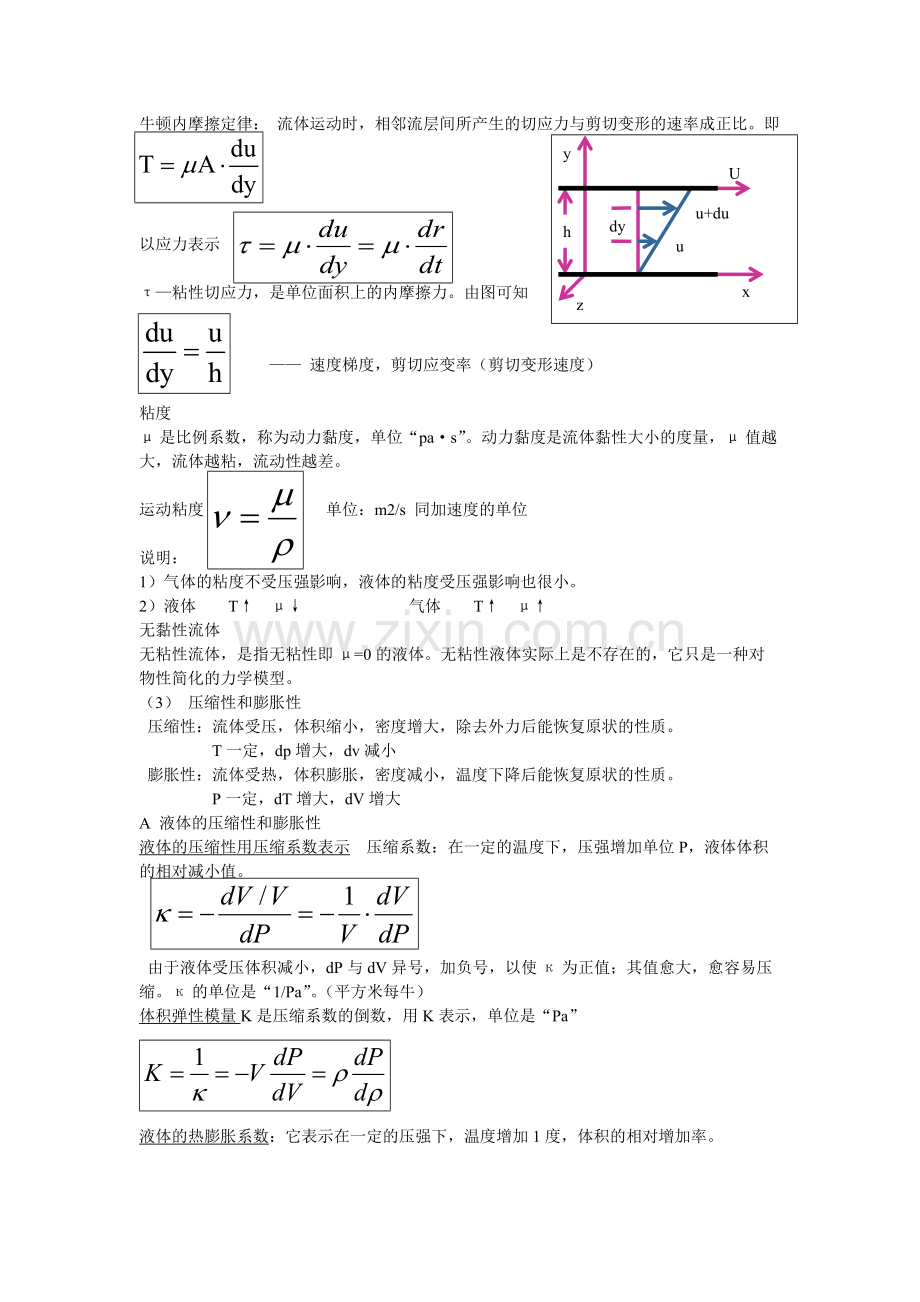 流体力学知识点总结汇总.pdf_第2页