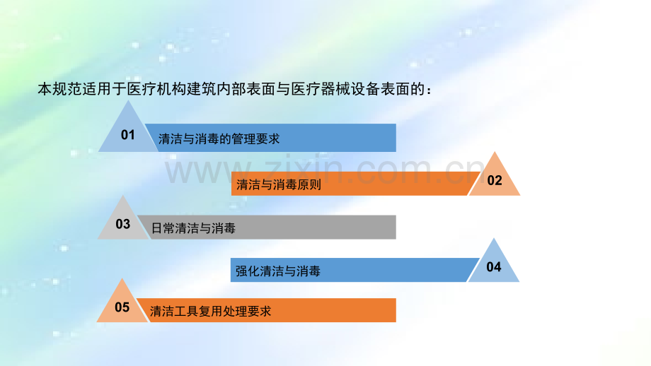 医疗机构环境表面清洁与消毒管理规范.ppt_第3页