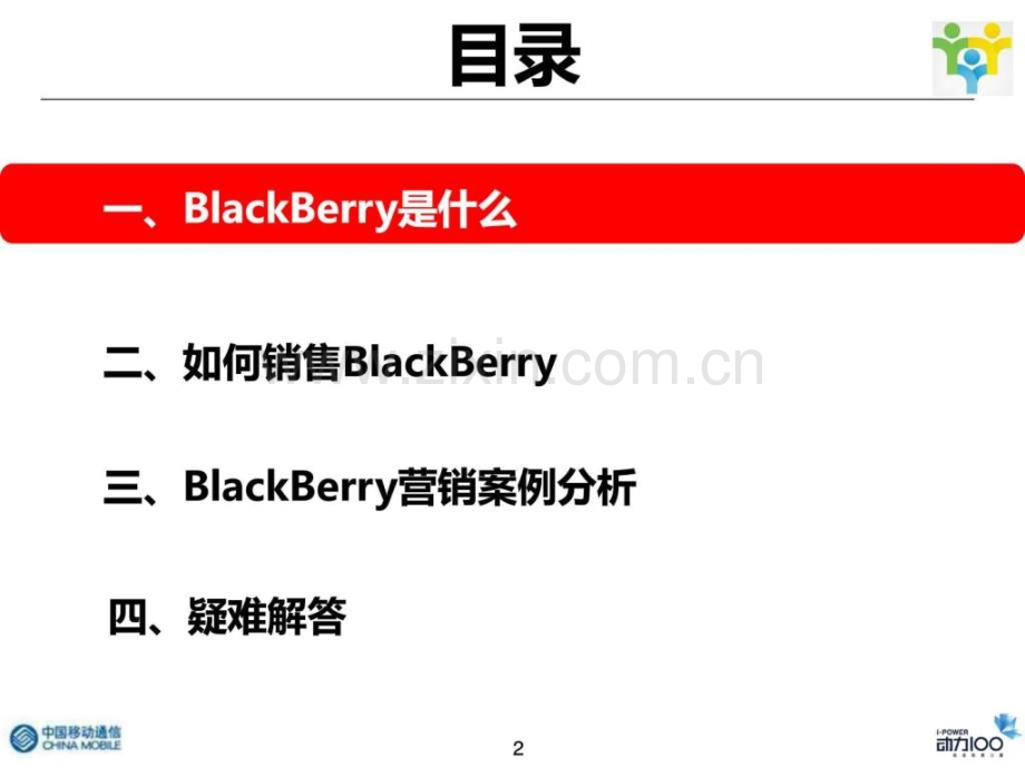 《湖北移动“铁三角”项目产品系列课程之“blackberry.ppt_第2页