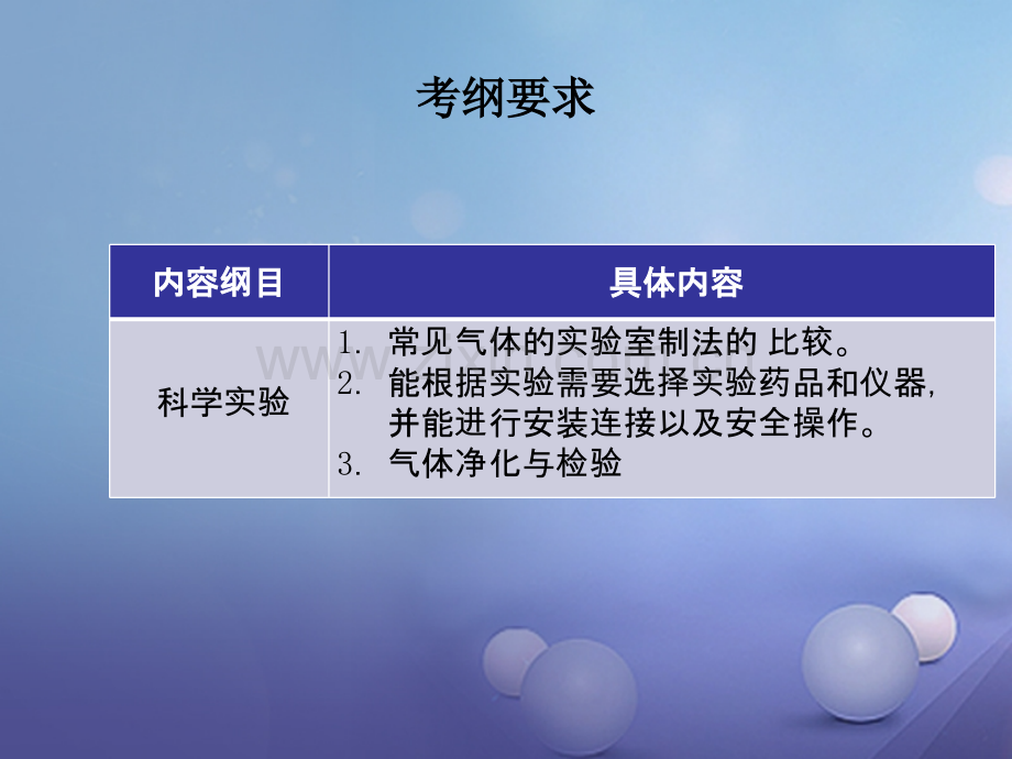 福建省2017年中考化学总复习-专题十四-气体的制取、净化与检验.ppt_第2页