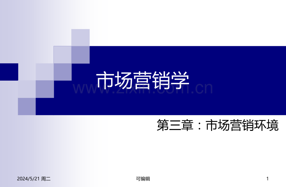 第三章：营销环境分析.ppt_第1页