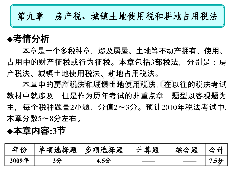 房产税城镇土地使用税和耕地占用税法.ppt_第2页