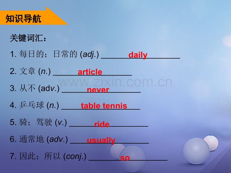 2017年秋七年级英语上册-Module-1-Unit-2-Daily-life优质牛津深圳版.ppt_第2页