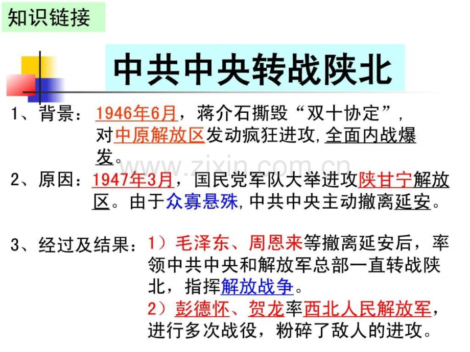 上近代史复习第五单元人民解放战争胜利.ppt_第2页