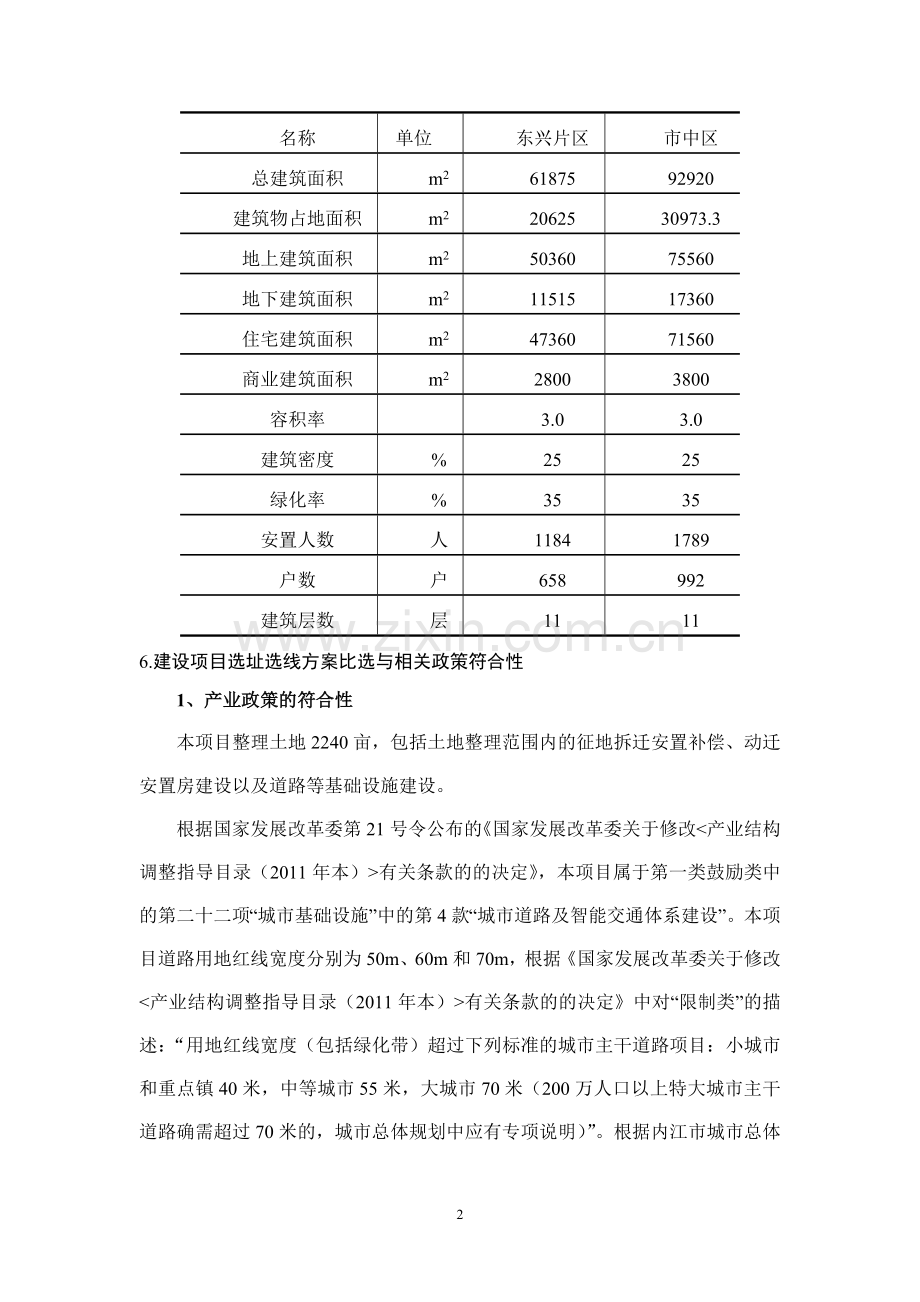 内江新城中心组团新增土地前期整理项目环境影响评价报告书.doc_第2页