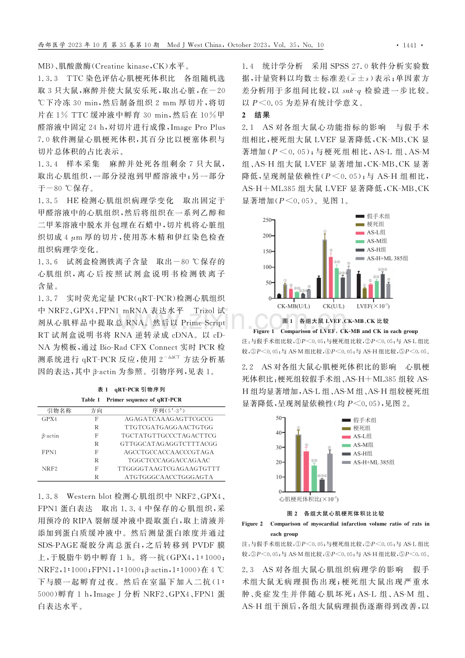 基于NRF2_FPN1通路探究黄芪甲苷减轻糖尿病心肌梗死大鼠心肌损伤的作用机制.pdf_第3页