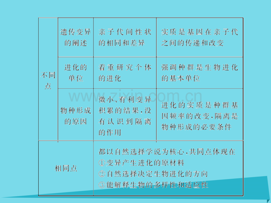 2017年高考生物一轮复习-第七单元-生物的变异、育种和进化-第24讲-生物的进化课件.ppt_第3页