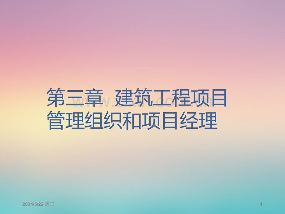 项目管理组织和项目经理.ppt_第1页