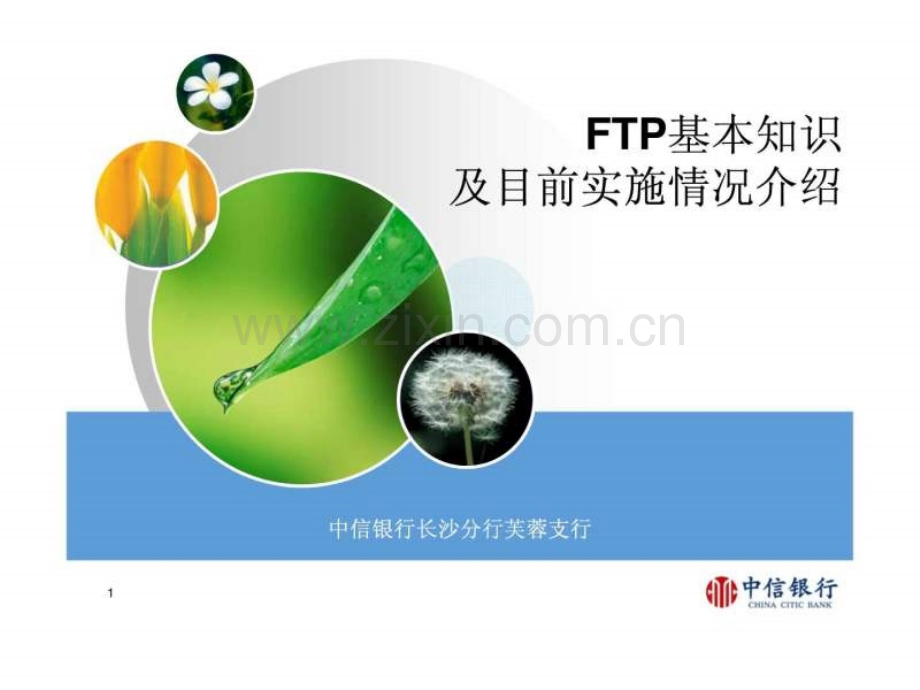 中信银行FTP(资金转移定价)基础知识内部培训资料.ppt_第1页