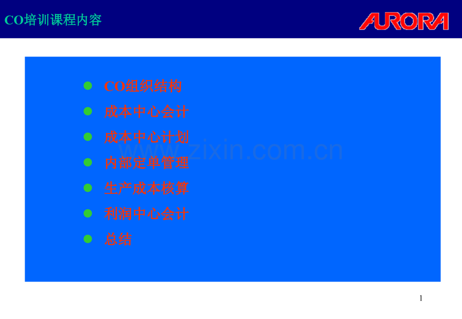 剑气长江-XX哲-震旦ERP终端用户培训手册.ppt_第1页