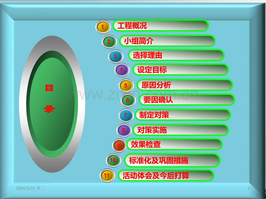 攻克钢栈桥施工技术难关-优秀QC.ppt_第2页