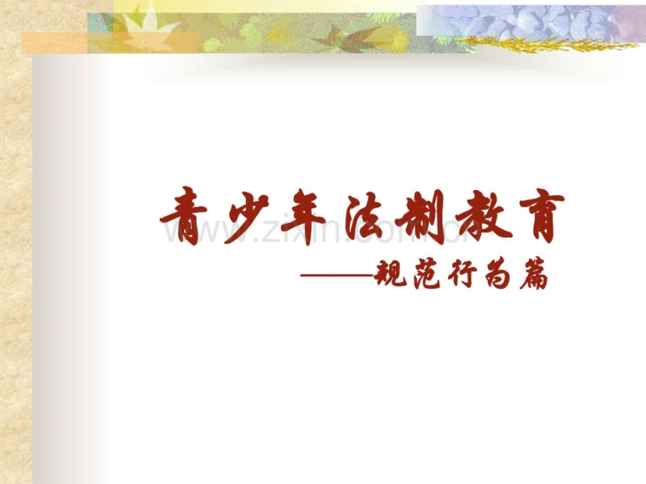 小学生法制教育.ppt_第1页