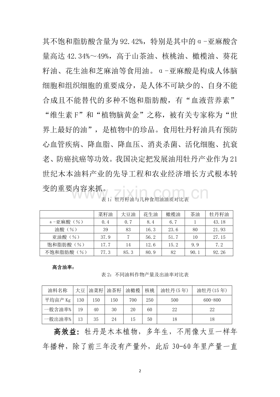 油料作物油用牡丹、文冠果试验示范项目建设方案.doc_第2页