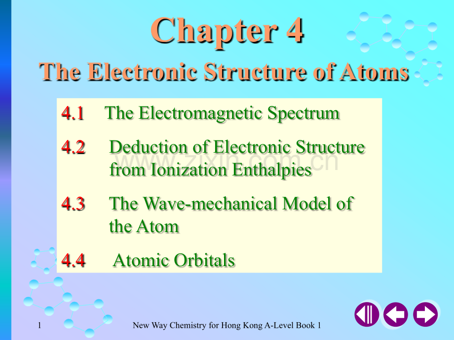 ch04---the-electronic-structure-of-atoms.ppt_第1页