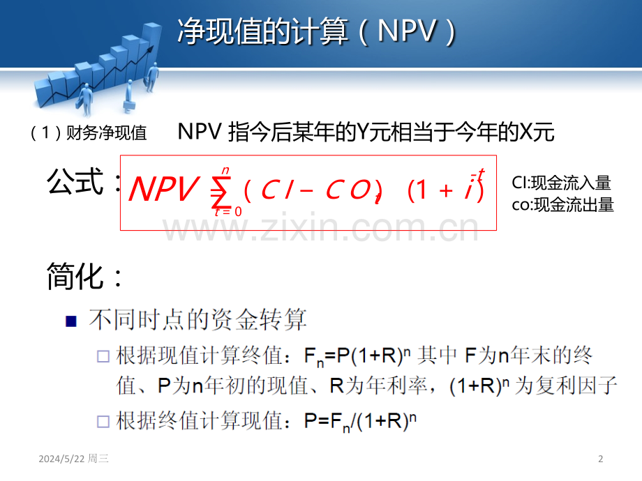 系统集成项目管理考试计算题---净现值、PERT、.ppt_第2页