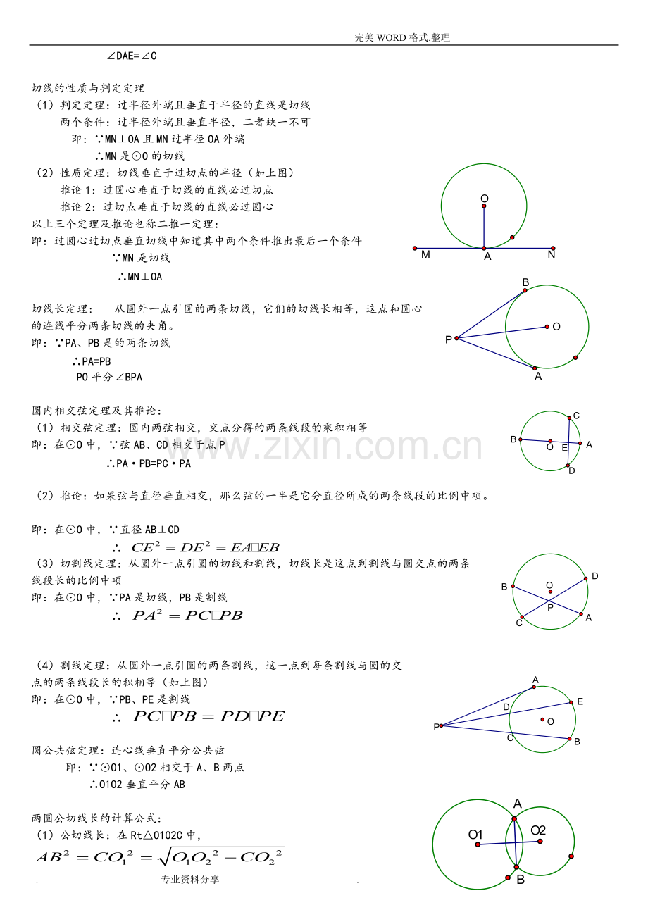 圆的知识点总结(2).pdf_第3页