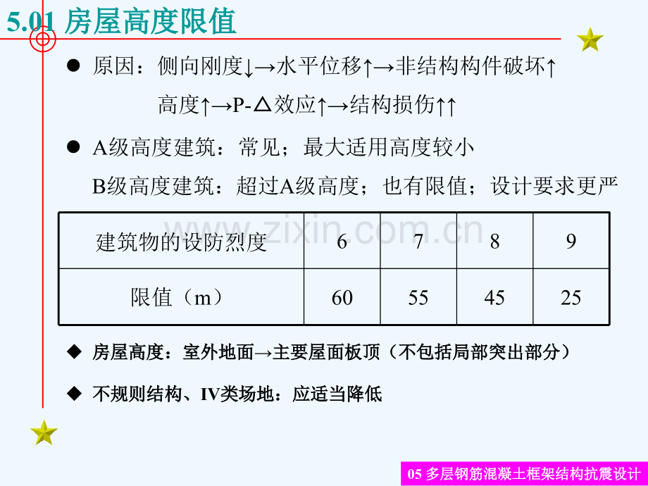 05多层钢筋混凝土框架结构抗震设计.ppt_第1页