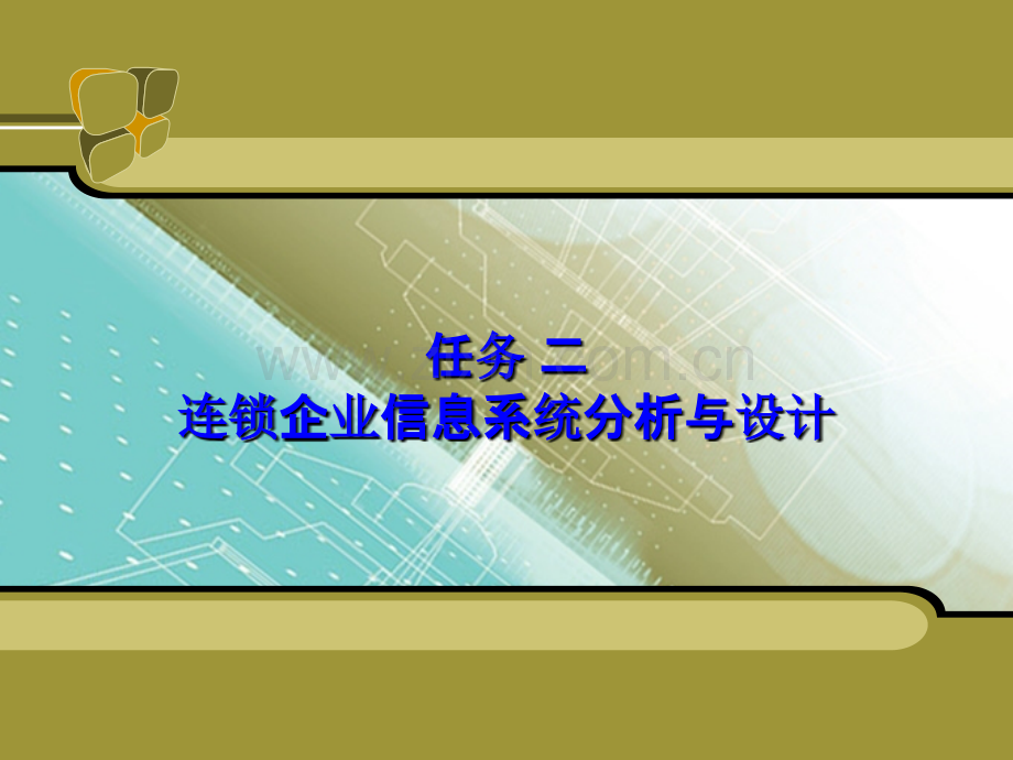 第二章连锁企业信息管理系统开发讲课.ppt_第1页