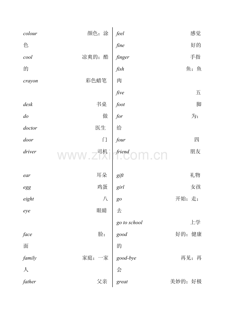 整理后冀教版小学三至六年级英语单词汇总.pdf_第2页