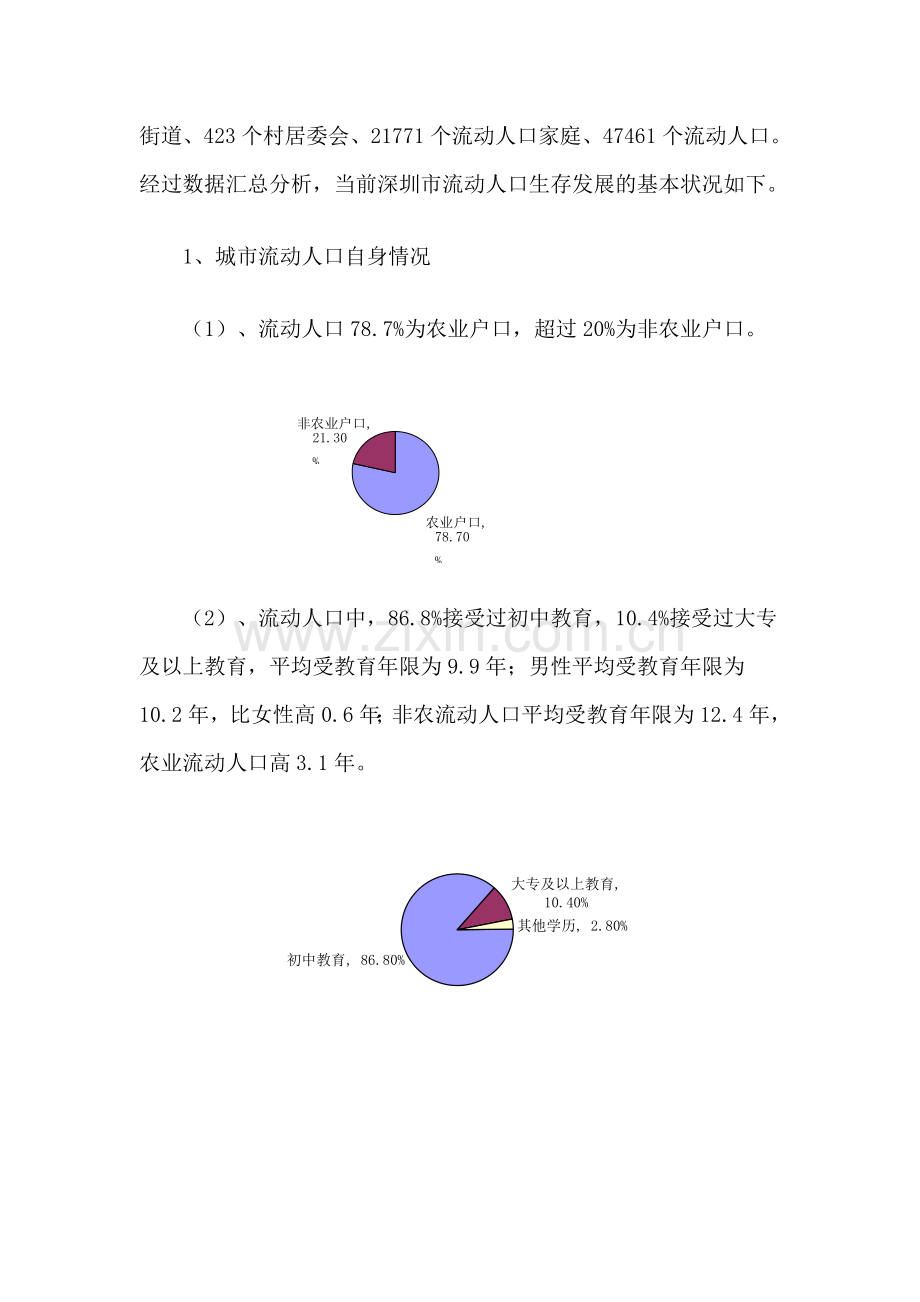 毕业论文-城市流动人口生存状况与管理研究.doc_第2页