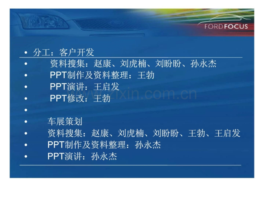 全新福克斯汽车承德客户开发计划书.ppt_第2页