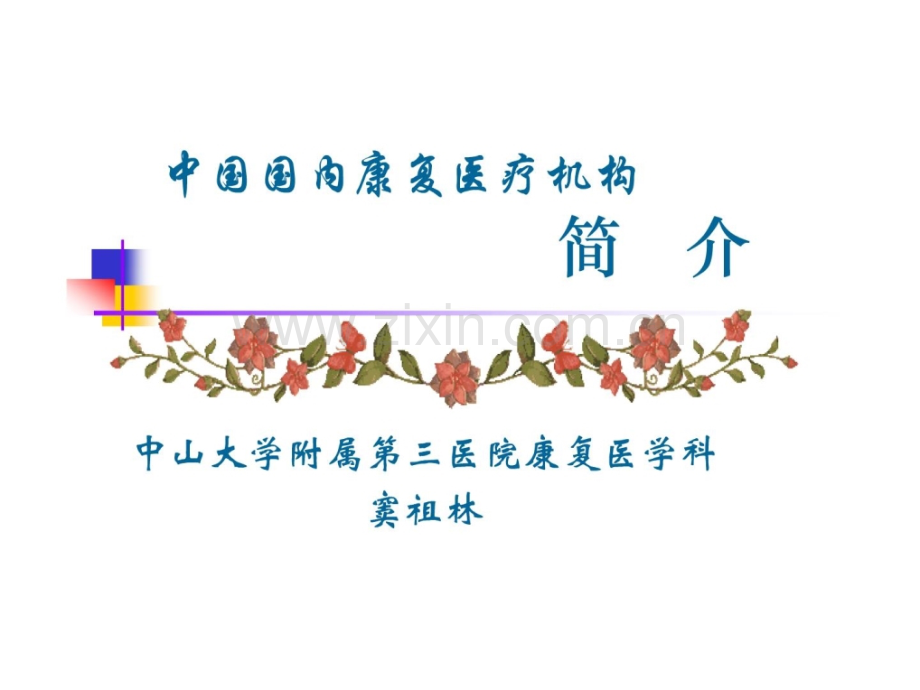 [指南]海内康复医疗机构.ppt_第1页