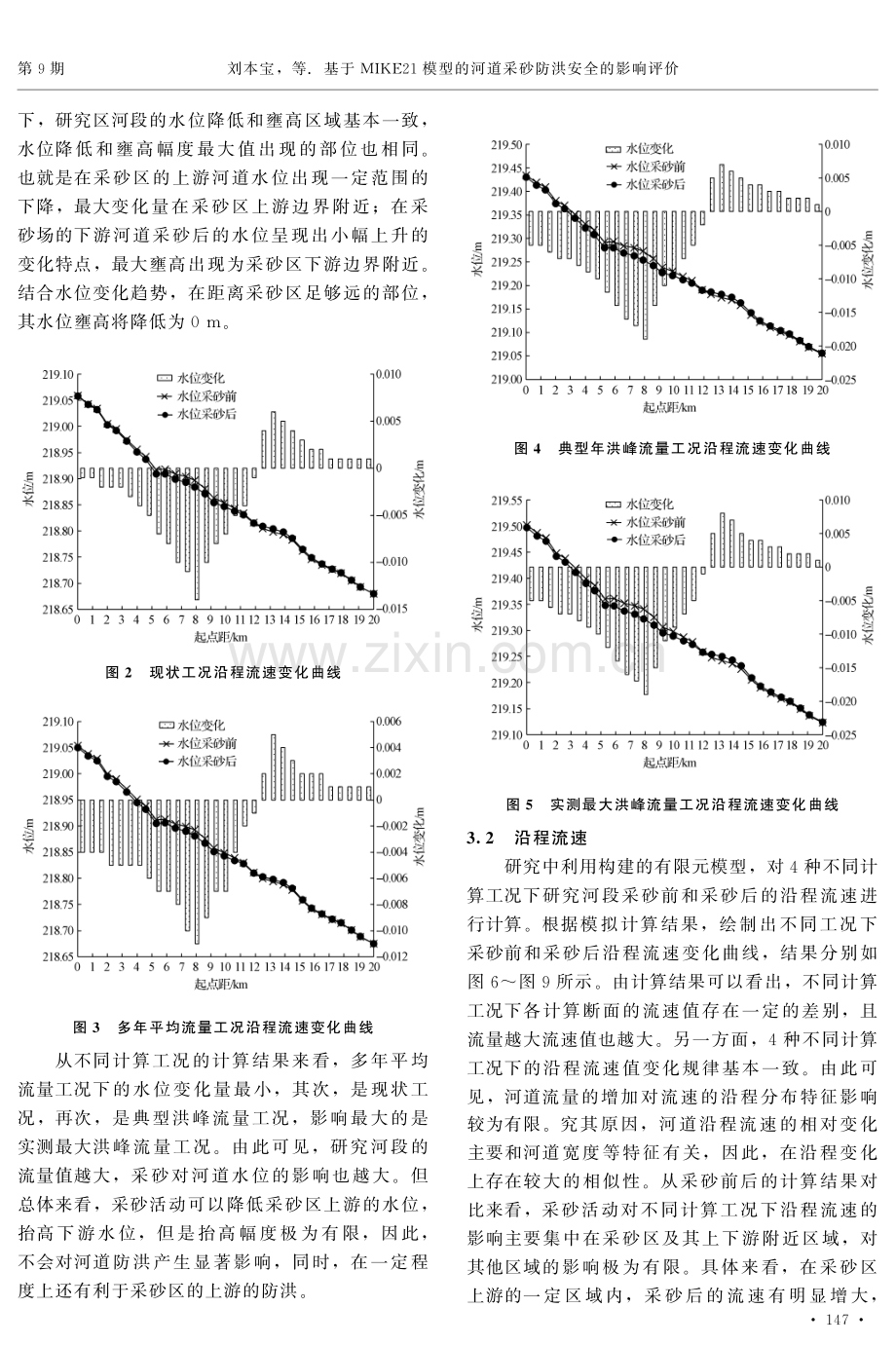 基于MIKE21模型的河道采砂防洪安全的影响评价.pdf_第3页