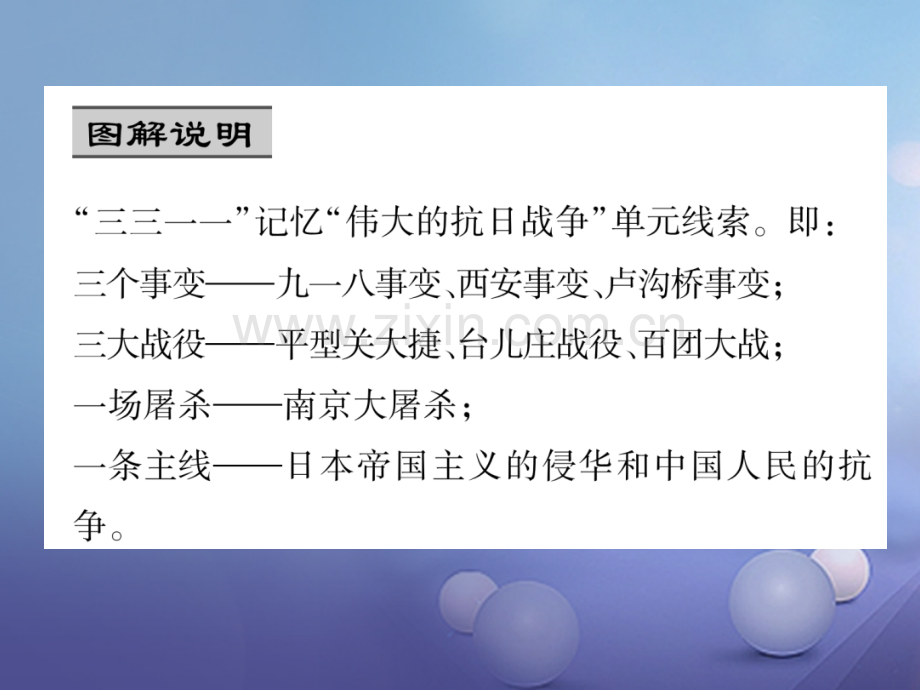 2017年秋八年级历史上册-第六、七、八单元-重难点突破优质新人教版.ppt_第3页