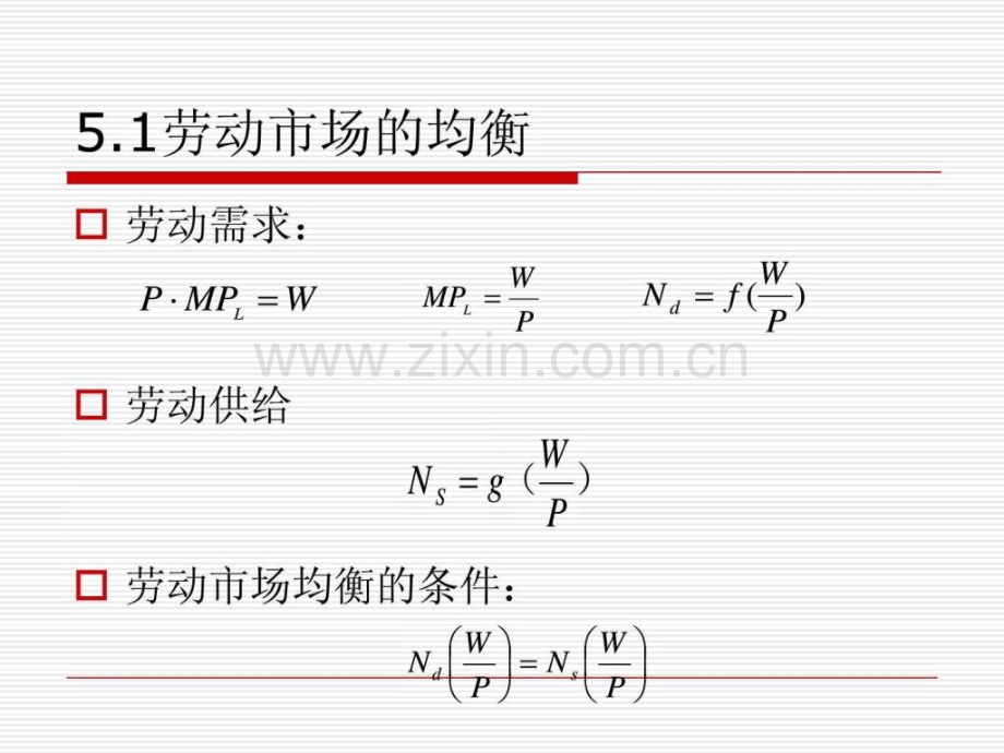 宏观经济学第五章-劳动市场.ppt_第2页