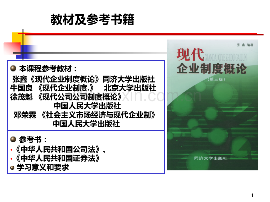 现代企业制度第1章.ppt_第1页