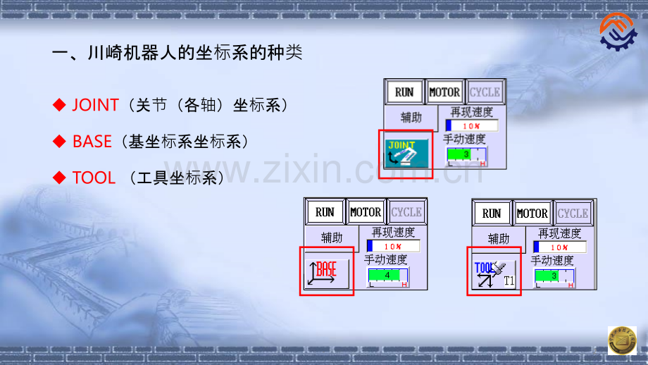 机器人现场编程-川崎机器人坐标系的种类.pptx_第2页