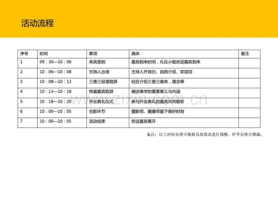 【三香三】开业典礼-活动策划方案.ppt_第3页