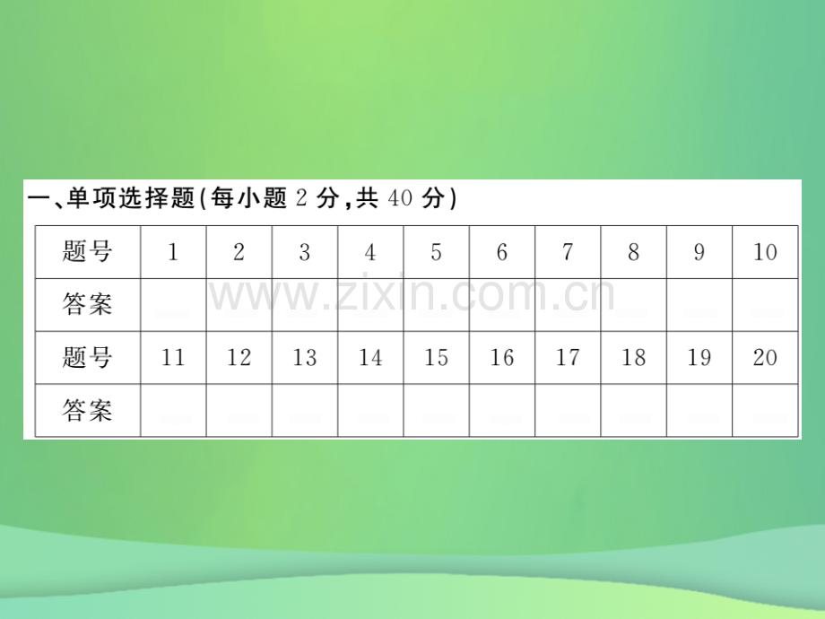 2018秋七年级地理上册-第五章-世界的发展差异综合测试习题优质湘教版.ppt_第2页